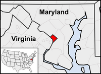 carte Washington localisation